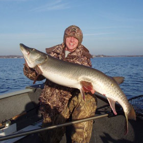 Potential world record muskie in Minnesota
